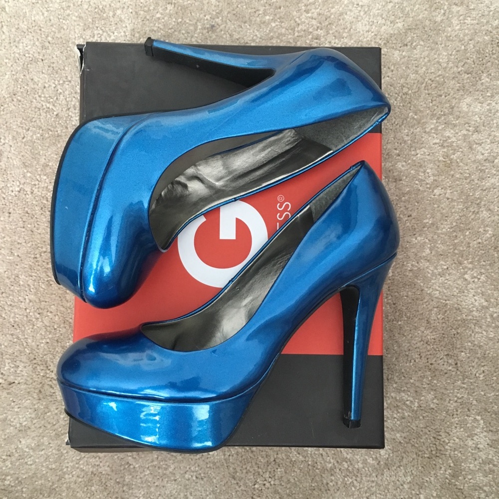 Blue heels